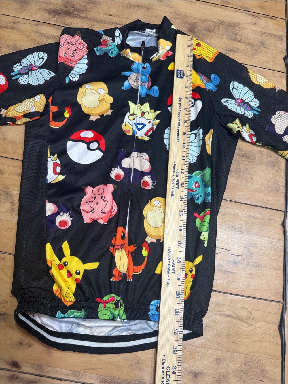 Pokémon Cycling Jersey XS Geek Style Cyclist Athlete - Picture 7 of 8